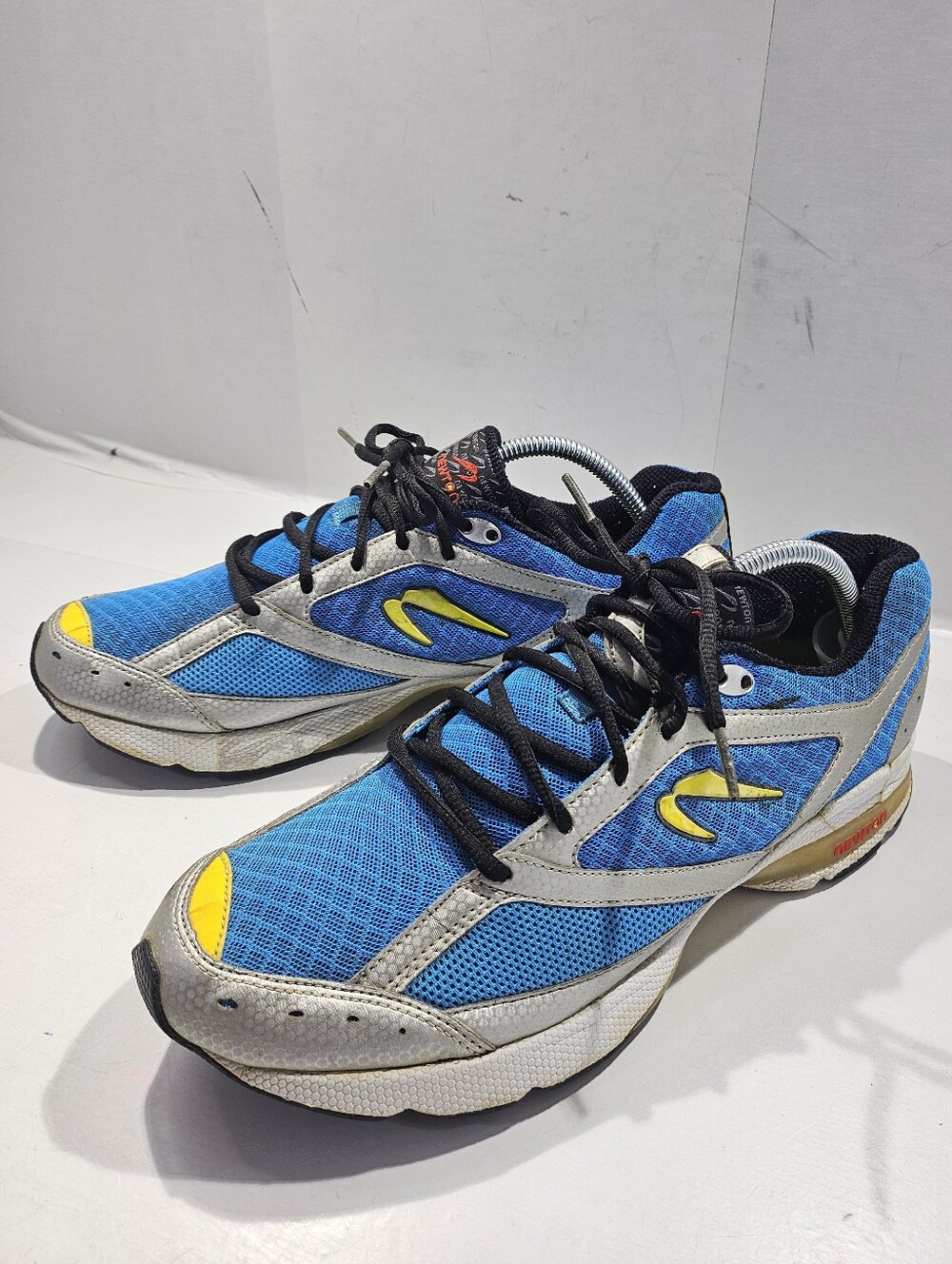 NEWTON SIR ISAAC S STABILITY RUNNING SHOES MEN'S 9.5 BLUE/SILVER [011913]